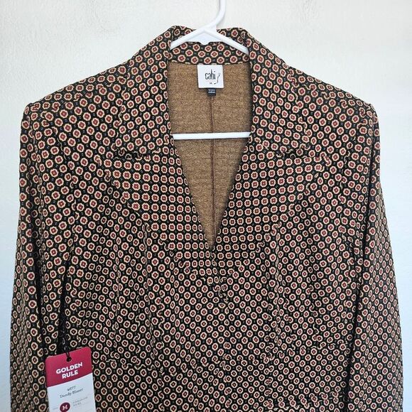 NWT Cabi | Dandy Blazer Medallion Print 4677, Womens Medium - Picture 5 of 8